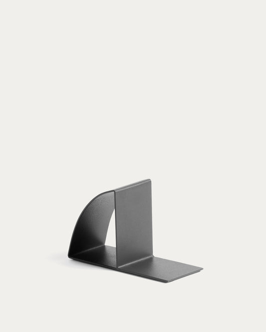 Serre-livres Mistra en fer noir