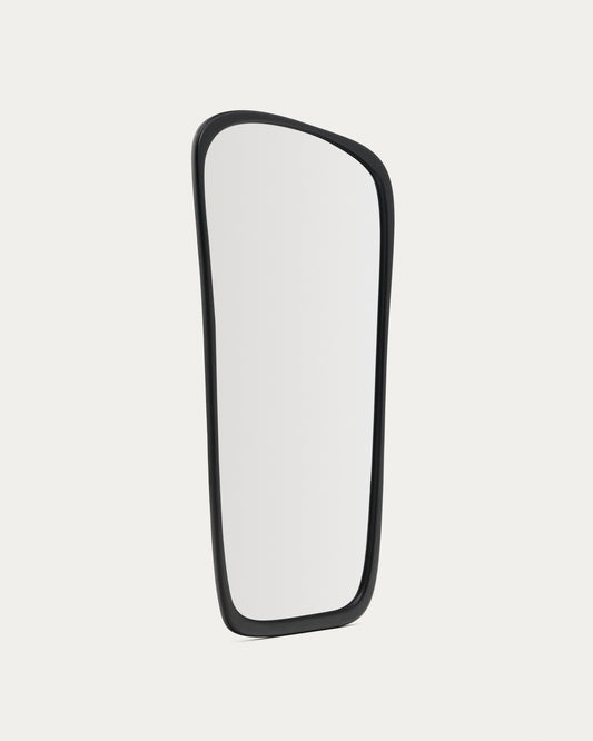 Miroir en bois Alura en teck noir 94,5 x 192 cm FSC 100%