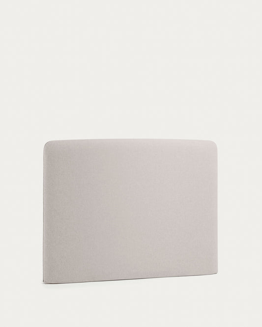 Tête de lit déhoussable Dyla beige pour lit de 90 cm FSC Mix Credit
