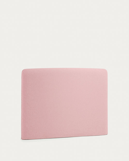 Housse de tête de lit Dyla rose pour lit jusqu’à 90 cm