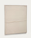 Cadre Maha blanc avec ligne horizontale 82 x 102 cm