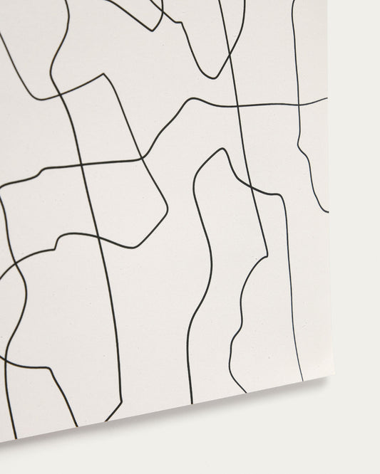 Papier blanc flanelle 21 x 28 cm