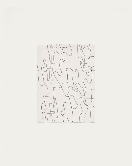 Papier blanc flanelle 21 x 28 cm