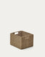 Boite pliable Tossa en fibres naturelles 32 x 27 cm