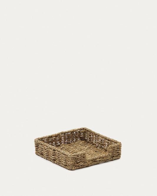 Panier à serviettes Tossa en fibres naturelles