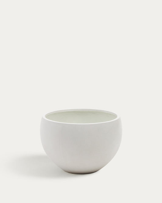 Pot de fleurs Grau en ciment blanc Ø 72 cm