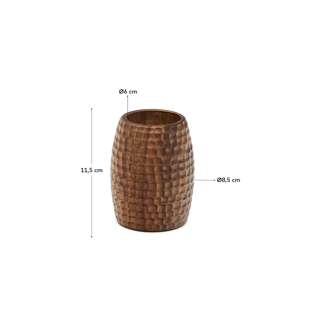Porte-brosse à dents Fraz en bois d’acacia FSC 100%