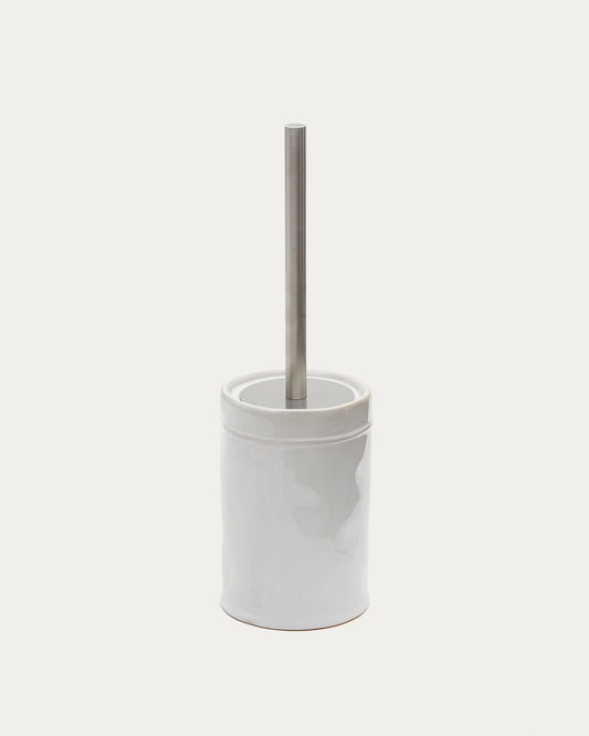 Brosse de toilette Savel en grès gris