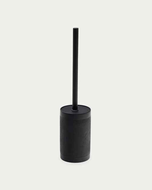 Brosse de toilette Sisel en polyrésine noire