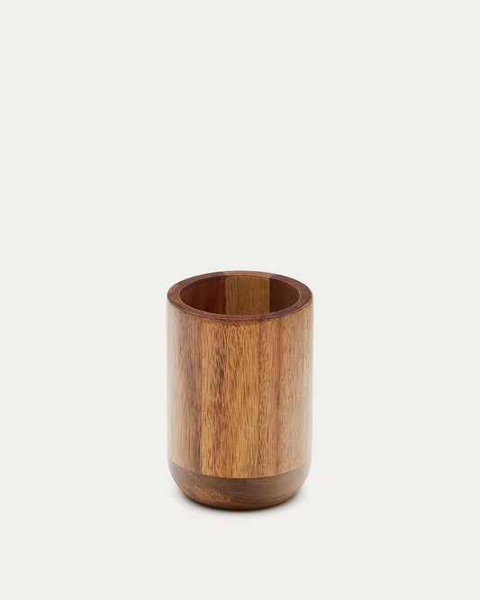 Porte-brosses Senda en bois d'acacia