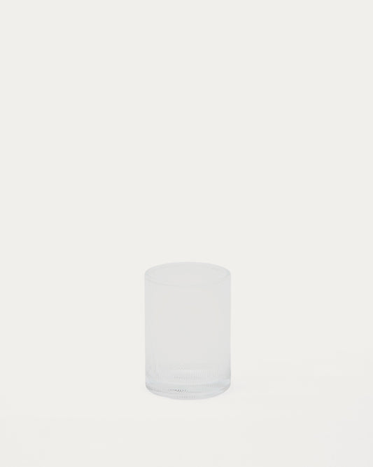 Porte brosse à dents Arlem en verre transparent