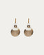 Set de 2 boules de Noël Piril en verre recyclé marron Ø 10 cm