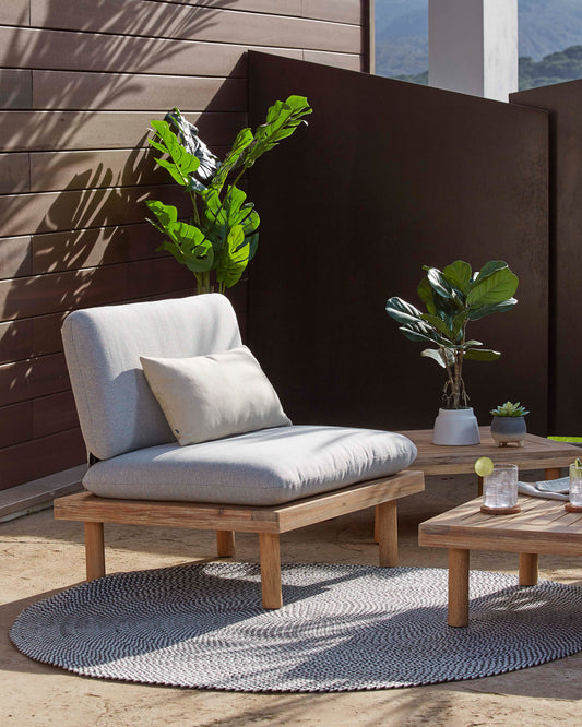 Ensemble Viridis de 2 fauteuils et 1 table FSC 100 %