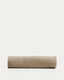 Drap Simmel en mélange de lin marron pour lit de 180 cm