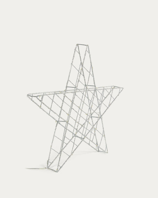 Étoile lumineuse Orazia gris