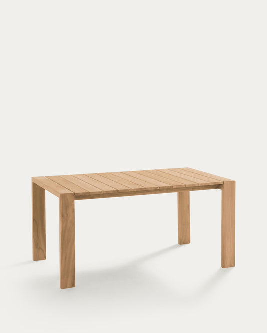 Table de jardin Victoire en bois de teck 200 x 100 cm