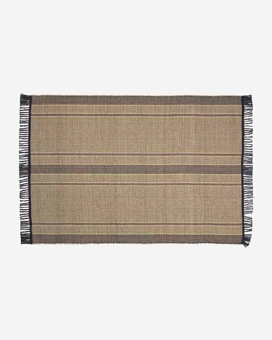 Tapis Brunilda noir et brun 160 x 230 cm