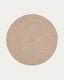 Tapis rond Rodhe 100 % PET beige Ø 150 cm