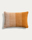 Housse de coussin Adys 100 % PET orange 40 x 60 cm