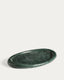 Plateau Lenorel en marbre vert 43 x 28 cm