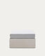 Sommier coffre Matters beige pour matelas de 90 x 190 cm
