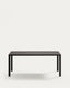 Table de jardin Culip en aluminium finition grise 180 x 90 cm