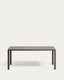 Table de jardin Culip en aluminium finition taupe 180 x 90 cm