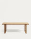 Table 100 % d'extérieur Canadell en bois de teck recyclé 220 x 100 cm