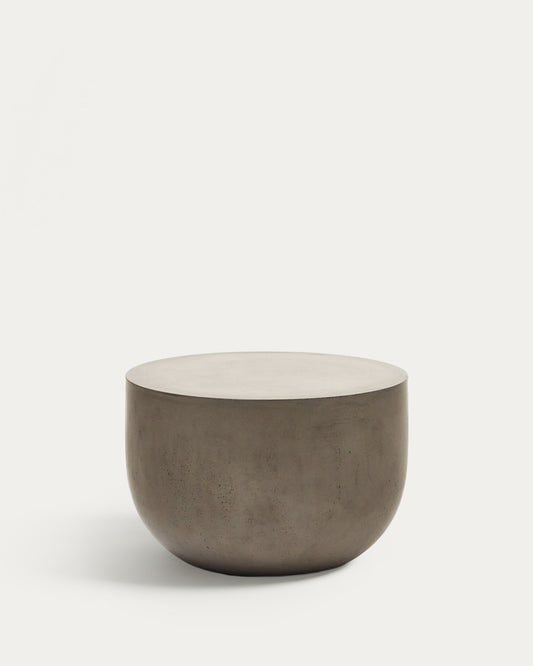 Table basse ronde Garbet en ciment Ø 60 cm