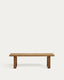 Banc 100 % d'extérieur Canadell en bois de teck recyclé 170 cm