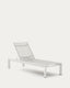 Bain de soleil Canutells en aluminium avec finition gris clair