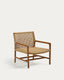 Fauteuil Sabolla en bois de teck
