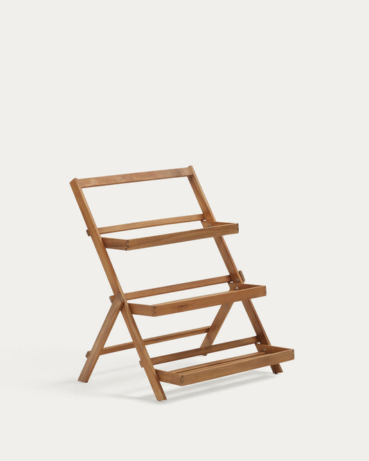 Étagère de jardin Victora en bois d'acacia 70 x 85 cm FSC 100 %