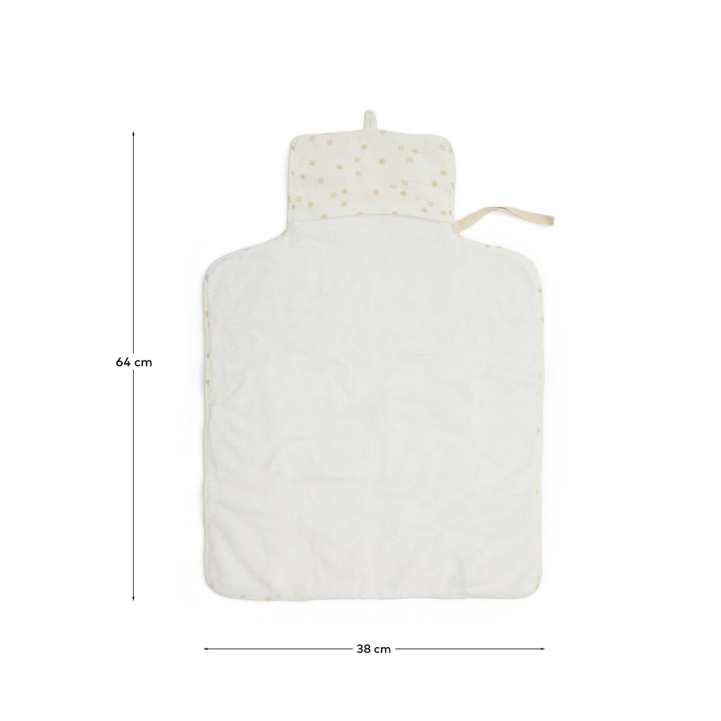 Table à langer portable Olna 100 % coton motifs soleils