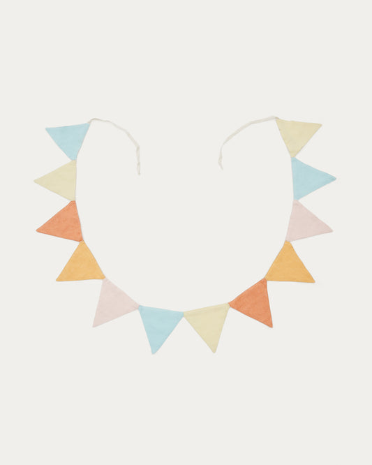 Guirlande de fanions Delin 100% coton multicolore 250 cm