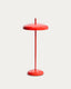 Lampe de table portable Porte en aluminium rouge
