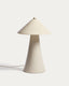 Lampe de table Ceren en céramique beige 54 cm
