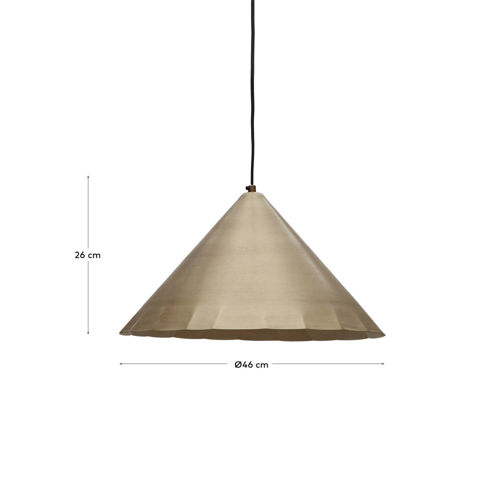 Suspension Parlava en laiton Ø 46 cm