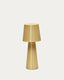 Grande lampe de table Arenys en métal avec finition dorée