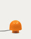 Lampe de table Reig en verre orange
