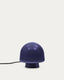 Lampe de table Reig en verre bleu