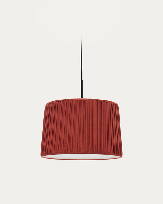Abat-jour pour suspension Guash terracotta Ø 40 cm