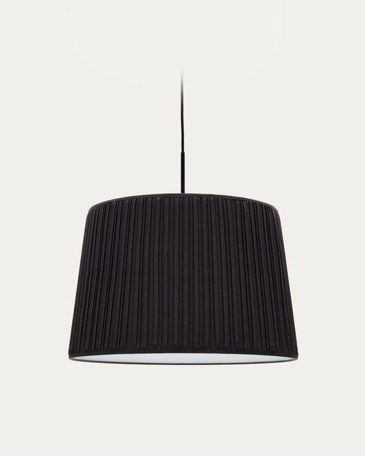 Abat-jour pour suspension Guash noir Ø 50 cm