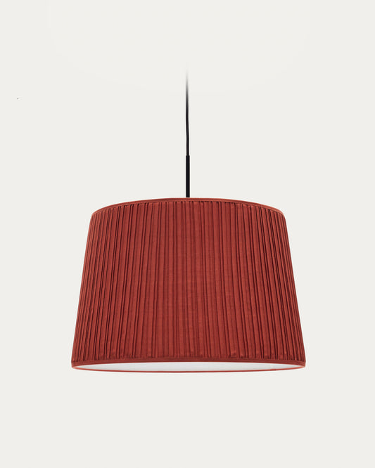 Abat-jour pour suspension Guash terracotta Ø 50 cm