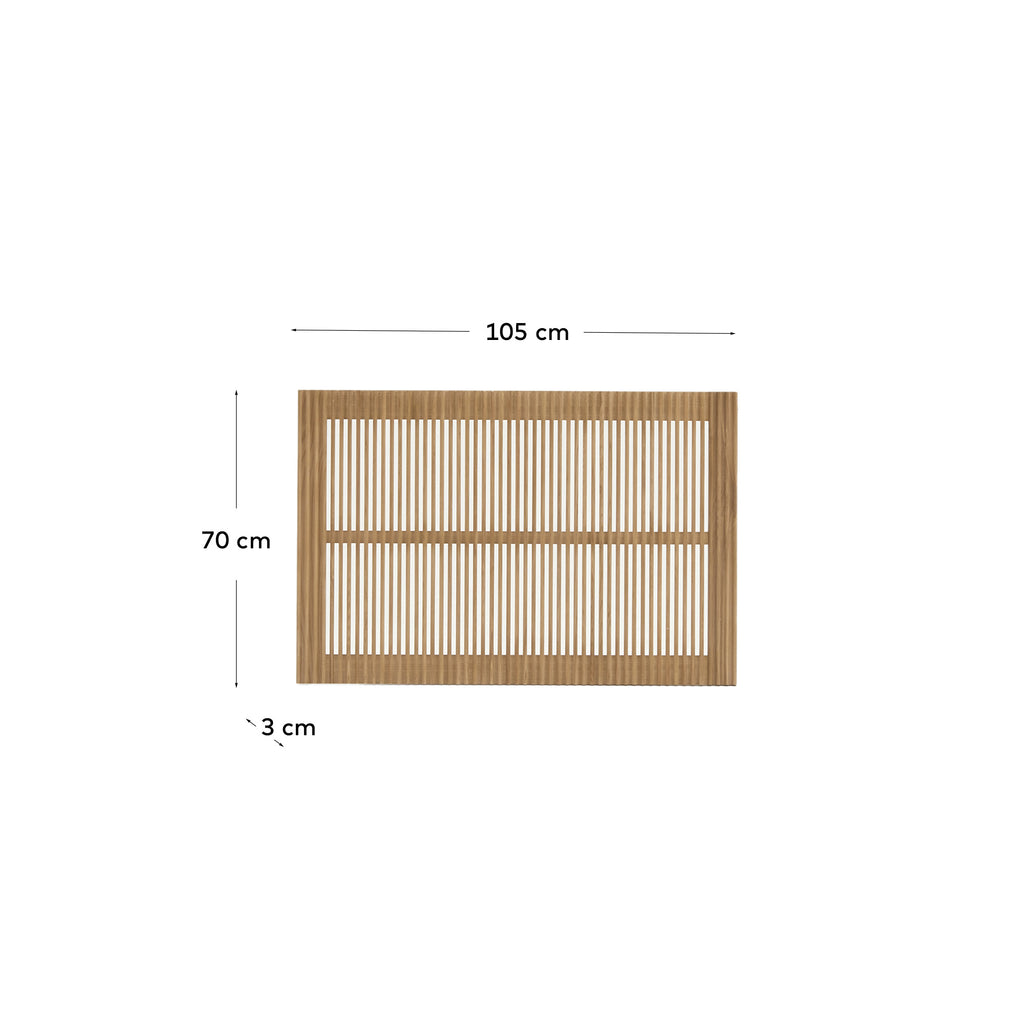 Tête de lit Beyla en bois de frêne massif pour lit jusqu’à 90 cm FSC 100 %