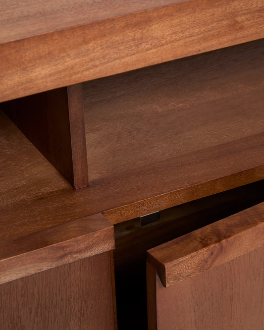 Buffet Norani en bois et placage d’acacia 180 x 85 cm