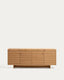 Buffet Norlen 4 portes et 2 tiroirs en placage de chêne avec finition naturelle FSC Mix Credit 194,5 x 78 cm