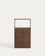 Étagère Visala en placage de noyer 60 x 106 cm FSC Mix Credit
