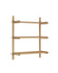 Étagère modulable Sitra 3 étagères en bois de chêne finition naturelle 90cm FSC Mix Credit
