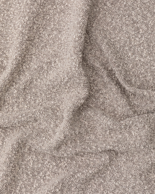 Échantillon tissu Ascot bouclette gris 10 x 15 cm